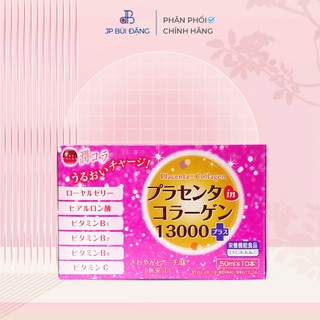 Nước Uống Chống Lão Hoá Làm Đẹp Da Placenta Collagen 13000 Plus Biishiki Nội Địa Nhật - JP Bùi Đặng