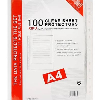 1 xấp Bìa lỗ A4 320gr (100 cái/xấp)