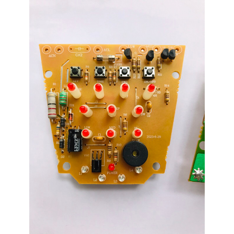 Mạch quạt treo tường Senko 1628, quạt cây 1608, quạt lửng 1683 hãng Senko