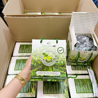 Cà phê xanh kháng mỡ hộp 30 gói [tặng 10 gói]