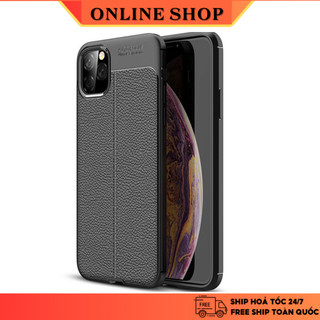 Ốp lưng dẻo vân da Auto Focus cho iPhone 5/5S/5SE/6/6S/6P/6SP/7/7P/X/XR/XS MAX/11/11PRO/11PROMAX