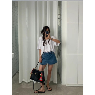 AfterBefore | Váy Quần Denim Tulip 2 Màu