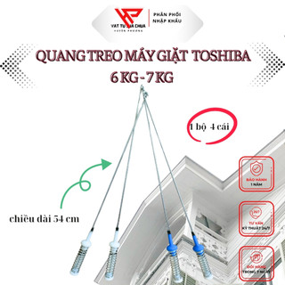 Tay quang treo - ty treo ti gióng máy giặt TOSHIBA cửa đứng 6kg - 7kg dài 54cm hàng Chuẩn