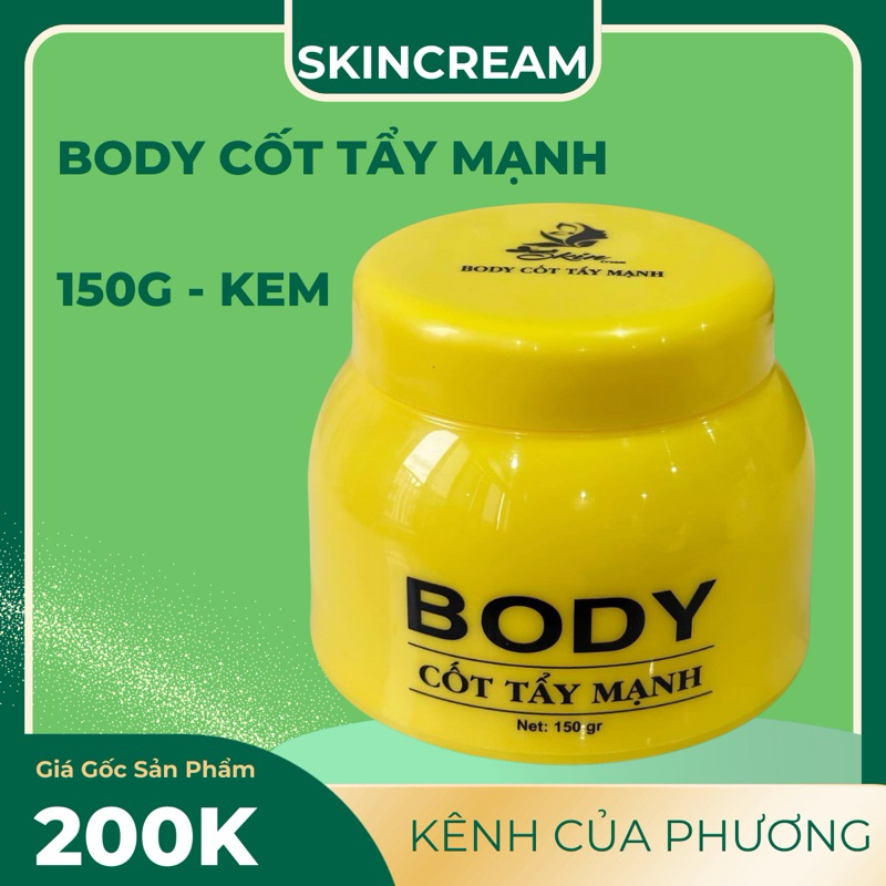 BODY CỐT TẨY MẠNH SKINCREAM