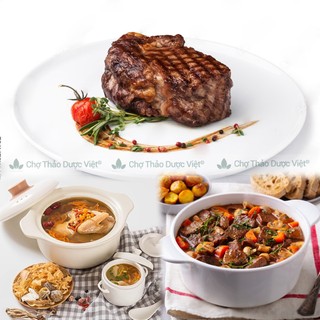 Bạch chỉ khô 100g, thái lát mỏng, trắng, thơm, dùng pha trà, hầm canh - Chợ Thảo Dược Việt