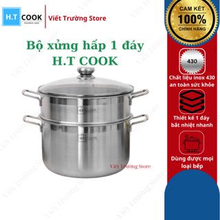 Bộ nồi xửng hấp HT COOK dùng được mọi loại bếp