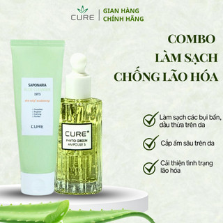 Combo làm sạch, chống lão hóa Cure