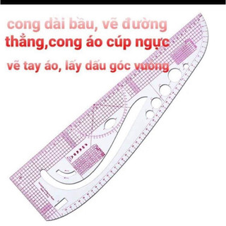 thước cong cắt may - thước thợ may