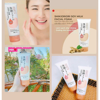 Sữa rửa mặt sữa đậu nành soy milk the facial foam 200g nhật bản