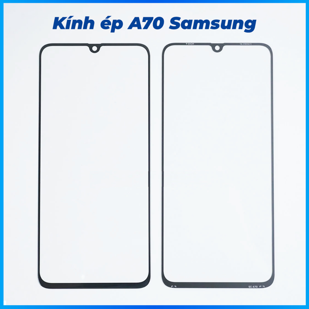 Kính ép A70 samsung (không keo)
