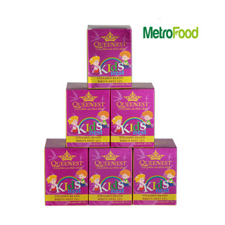 Lốc combo 6 hũ kidsnest 12% - yến queennest