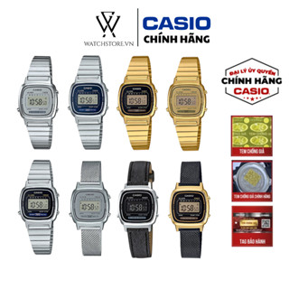 Đồng Hồ Nữ Vintage Sang Trọng Series LA670 Mặt Kính Nhựa 24.6mm Chống Nước Chính Hãng Casio - WATCHSTORE