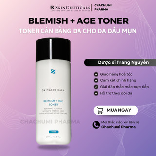 Toner cho da dầu mụn skinceuticals blemish + age toner