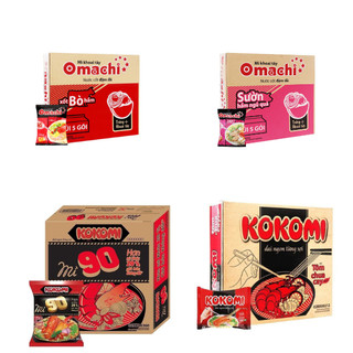  Thùng mì ăn liền Hảo Hảo Kokomi Kokomi đại Omachi 