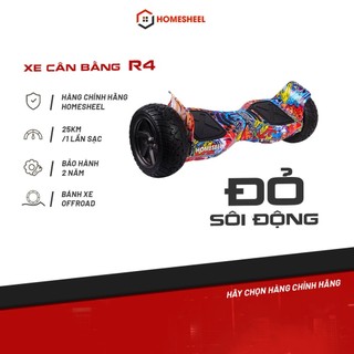 Xe điện cân bằng thông minh Homesheel R4 Bảo hành chính hãng 2 năm