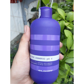 Dầu gội dành cho tóc tẩy trắng, tóc bạch kim Silver Shampoo Elgon 300ml "