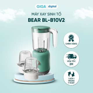 Máy Xay Sinh Tố Bear BL-B10V2 - Tích hợp 3 cối, xay đa năng