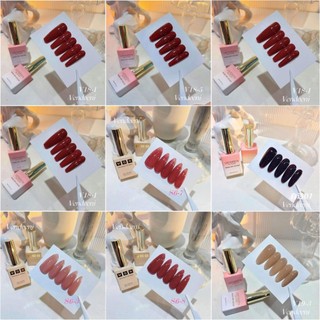 Sơn gel thạch hồng Vendeeni 15ml lẻ chai tone màu đậm đặc