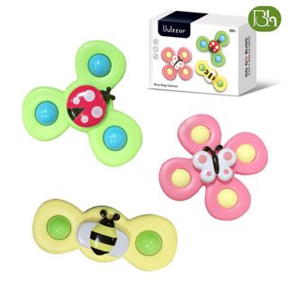 Đồ Chơi 3 Con Quay Spinner Dán Tường Cho Bé