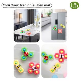 Đồ Chơi 3 Con Quay Spinner Dán Tường Cho Bé