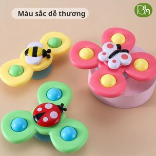 Đồ Chơi 3 Con Quay Spinner Dán Tường Cho Bé