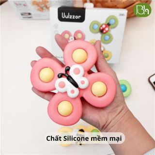 Đồ Chơi 3 Con Quay Spinner Dán Tường Cho Bé
