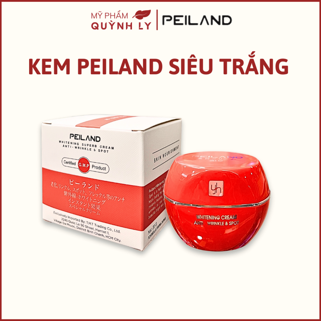 KEM PEILAND CAM DƯỠNG DA SIÊU TRẮNG CHỐNG NẮNG