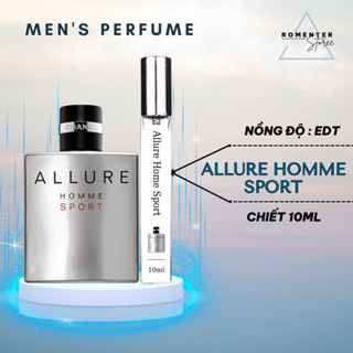 Nước hoa nam Chanel Allure Homme Sport EDT nam tính hấp dẫn lịch lãm chiết 10ml - Romenter Store