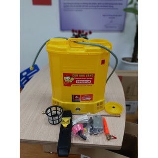 Bình phun trừ sâu bằng điện Con Ong Vàng L8 dùng pin Lithium siêu bền, nhẹ