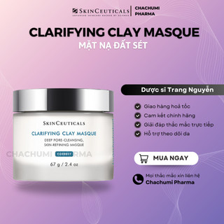 Mặt nạ skinceuticals clarifying clay masque 60ml làm sạch, giảm dầu, thông thoáng lỗ chân lông