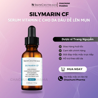 [hàng công ty] serum SkinCeuticals Silymarin CF làm sáng cho da dầu mụn 30ml (Pháp)