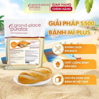 Phụ Gia Bánh Mì Việt Nam S500 Plus Puratos Grand-Place VN -1 Kg-Im-S500-09-4116080