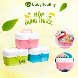 Tủ thuốc/ hộp đựng thuốc cho bé và gia đình