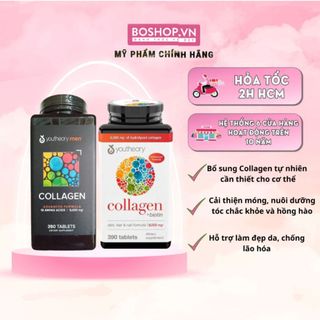 Viên Uống Youtheory Collagen 390 Viên