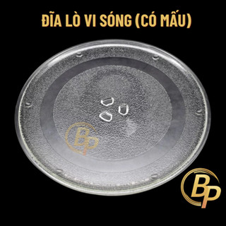 Đĩa lò vi sóng loại có mấu ĐK 24.5cm,25.5cm,27cm dùng cho các loại Lò vi sóng 18L-20L-22L - Loại tốt