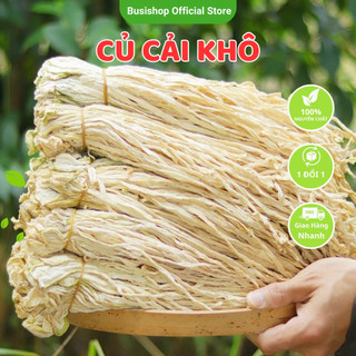 Củ cải sấy khô loại 1 - sợi to, giòn ngon