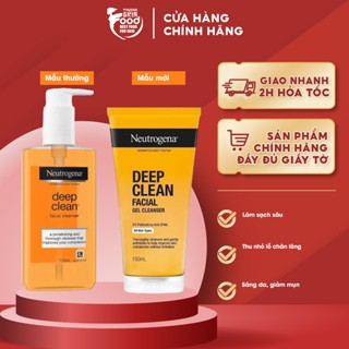 Sữa Rửa Mặt Làm Sạch Sâu Dạng Gel Neutrogena Deep Clean Facial Cleanser 150ml