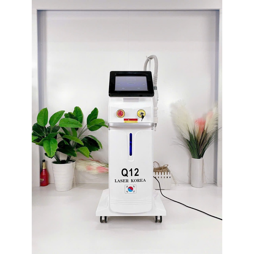 Máy Laser Q12 Korea | Laser Xóa Xăm Nám Tàn Nhang | Máy Q12 Xóa Xăm