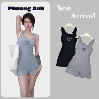 Set Jum set đồ liền thân mặc đi biển kèm ảnh thật