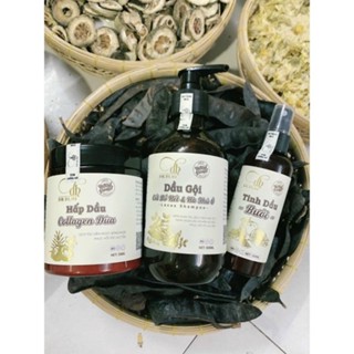 [Combo 3 Chai] Gội Xả Xịt Dr DiHi Thiên Nhiên ngăn rụng tóc giúp tóc con mọc nhiều dày hơn