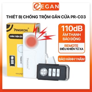 Thiết bị chống trộm gắn cửa, khóa chống trộm cửa nhà, chuông cửa báo động, thiết bị báo trộm gắn cửa PR-C03 PINGRON