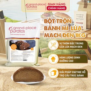 Bột Trộn Bánh Mì Lúa Mạch Đen Puratos Grand-Place VN -1Kg