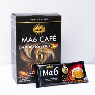 Má 6 cafe 6am -cà phê chồn hòa tan 3in1