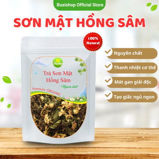Trà sơn mật hồng sâm 100g - thanh nhiệt, mát gan, ngủ ngon, giảm cân, đẹp da
