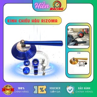 Kính chiếu hậu xe máy thời trang mini Rizoma mẫu tròn gắn chân kính cho AB, SH, SH Mode, Wave,…