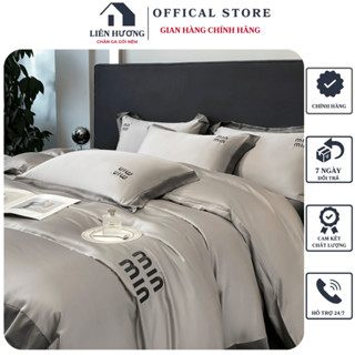 Bộ chăn ga gối phi lụa minmin nhập khẩu , chất liệu phi lụa mềm mịn, thoáng mát dành mùa hè, mùa đông thêm ruột