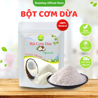 Bột cơm dừa nguyên chất 100g - Làm bánh, dưỡng da mềm, sáng mịn, hồng hào