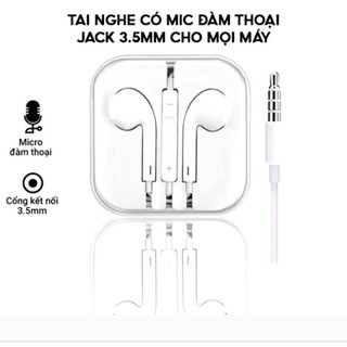 Tai nghe 6 ,6plus chân tròn jack 3.5