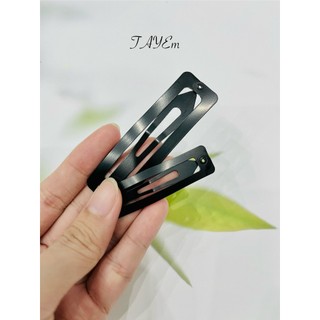 Set 5 cái/10 cái phôi kẹp tóc handmade hình chữ nhật loại dày đẹp hàng loại i