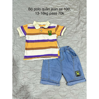 Thanh lý quần áo bé trai set bộ